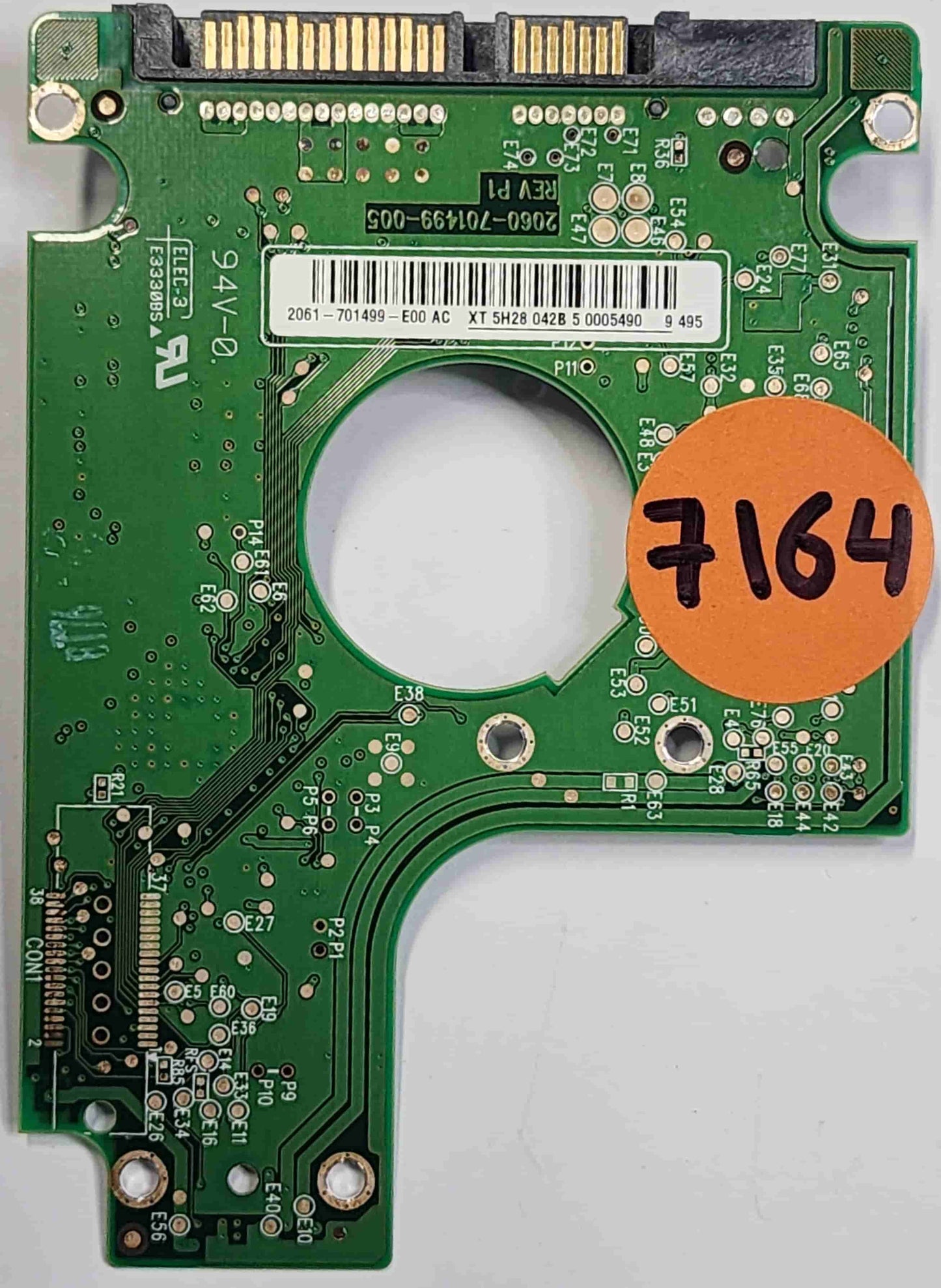 Western Digital WD1600BEVT-22ZCT0 2060-701499-005 REV   P1  PCB for Sale