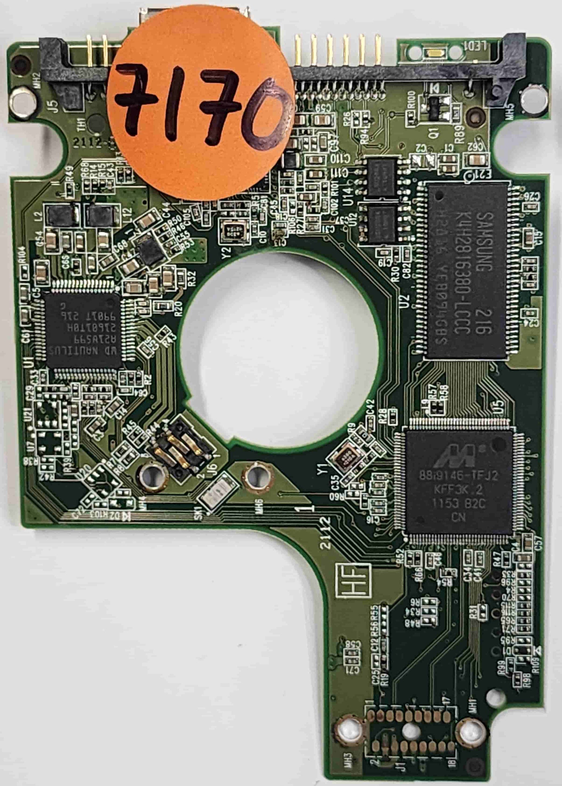 Western Digital WD5000BMVW-11AMCS4 2060-771814-001 REV A  PCB for Sale
