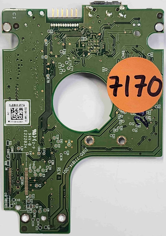 Western Digital WD5000BMVW-11AMCS4 2060-771814-001 REV A  PCB for Sale