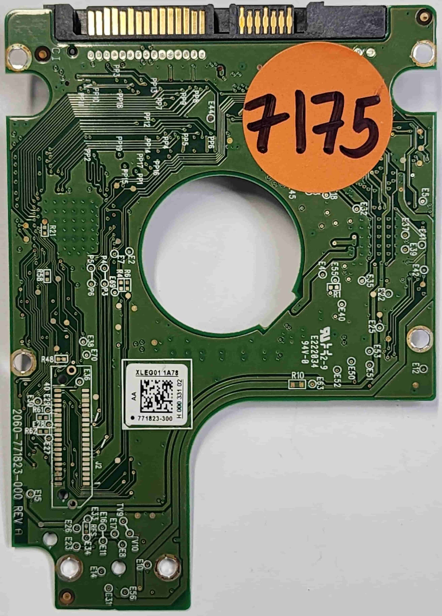 Western Digital WD5000BPVT-22A1YT0 2060-771823-000 REV A  PCB for Sale