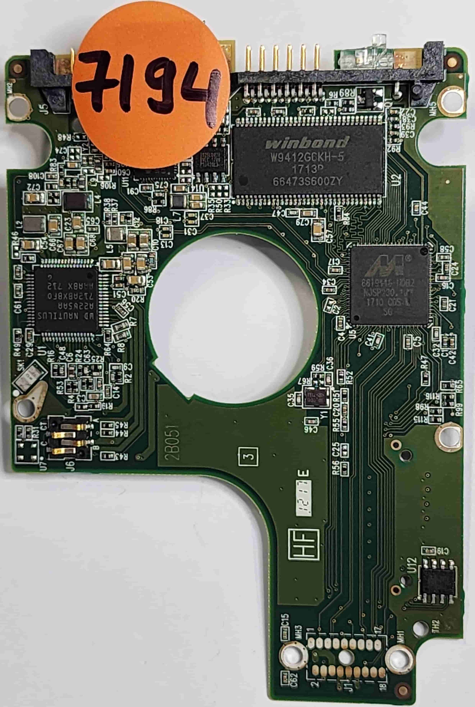 Western Digital WD20NMVW-11EDZS6 2060-771961-001 REV B  PCB for Sale