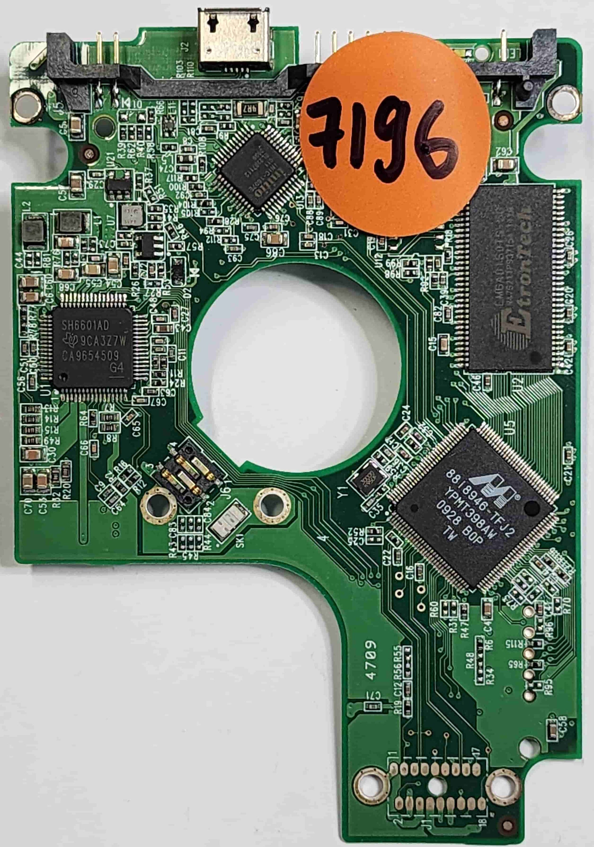 Western Digital WD7500KMVV-11A27S2 2060-701675-001 REV P1  PCB for Sale