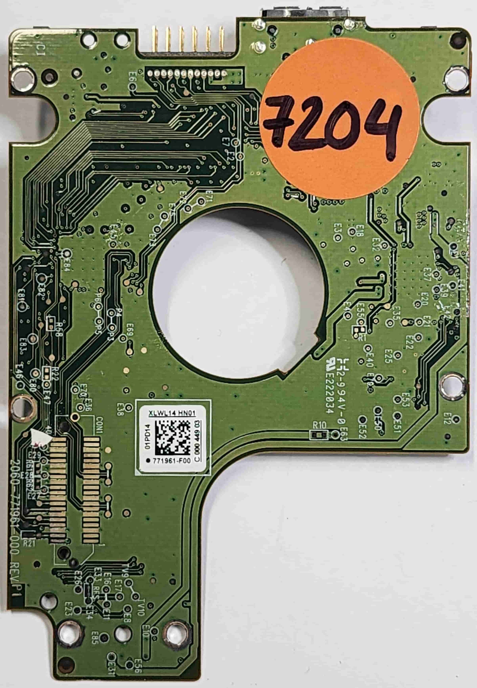 Western Digital WD10JMVW-11AJGS0 2060-771961-000 REV P1  PCB for Sale
