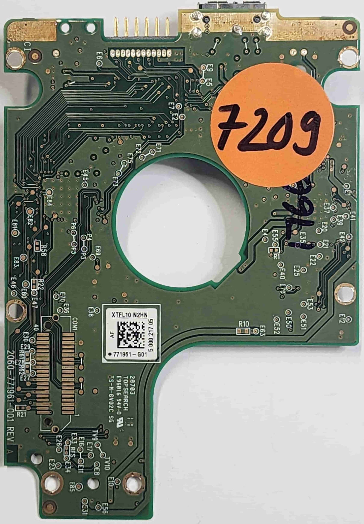 Western Digital WD20NMVW-11AV3S2 2060-771961-001 REV A  PCB for Sale