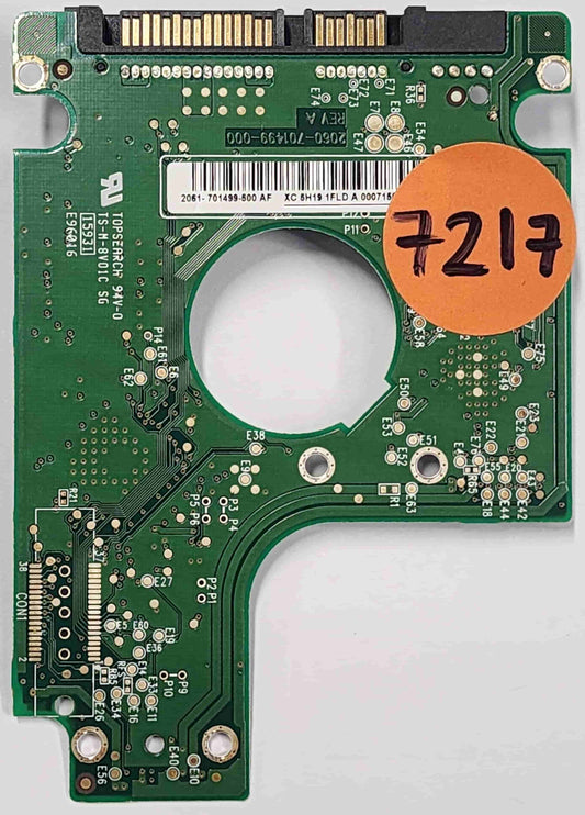 Western Digital WD3200BMVS-11F9S0 2060-701499-000 REV A  PCB for Sale