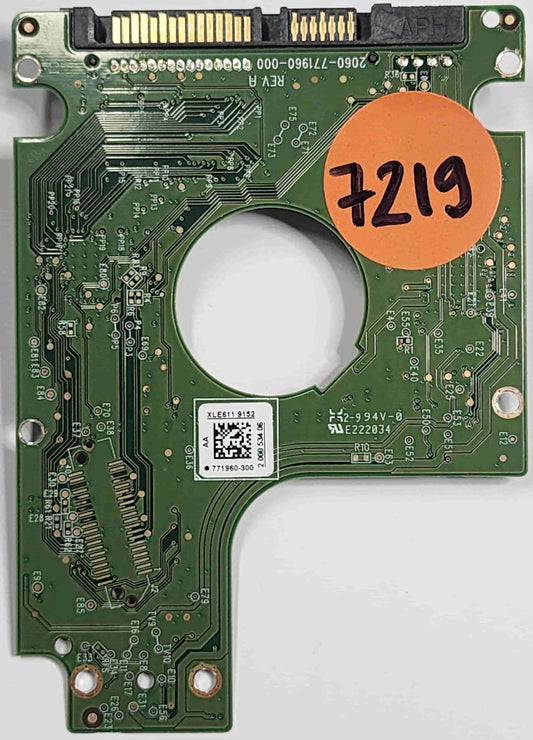 Western Digital WD10JPVX-00JC3T0 2060-771960-000 REV A  PCB for Sale