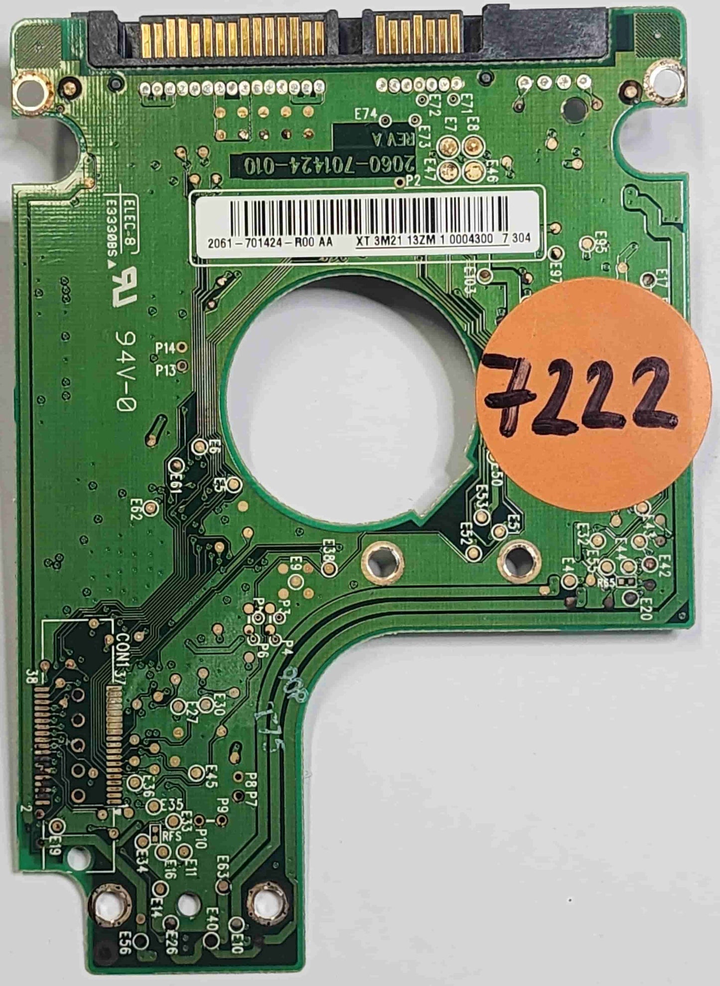 Western Digital WD600BEVS-00LAT0 2060-701424-010 REV A  PCB for Sale