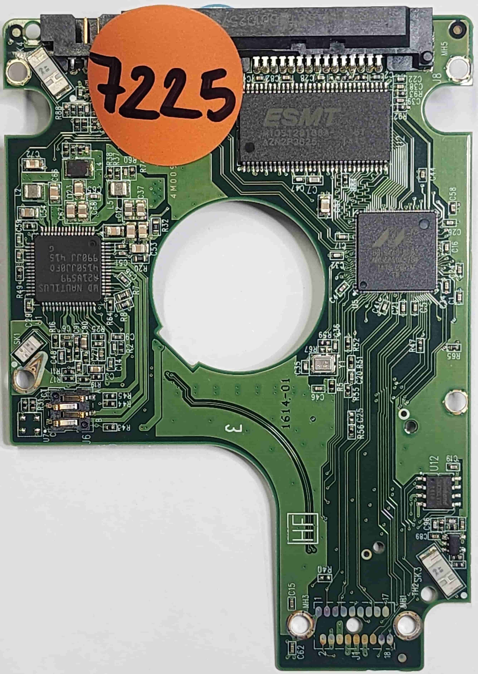 Western Digital WD10JPVX-22JC3T0 2060-771960-000 REV A  PCB for Sale