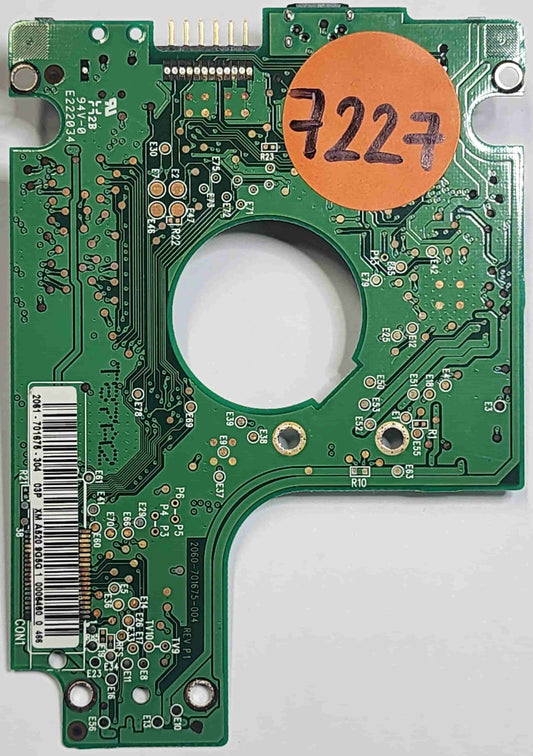 Western Digital WD7500KMVV-11BG7S0 2060-701675-004 REV P1  PCB for Sale