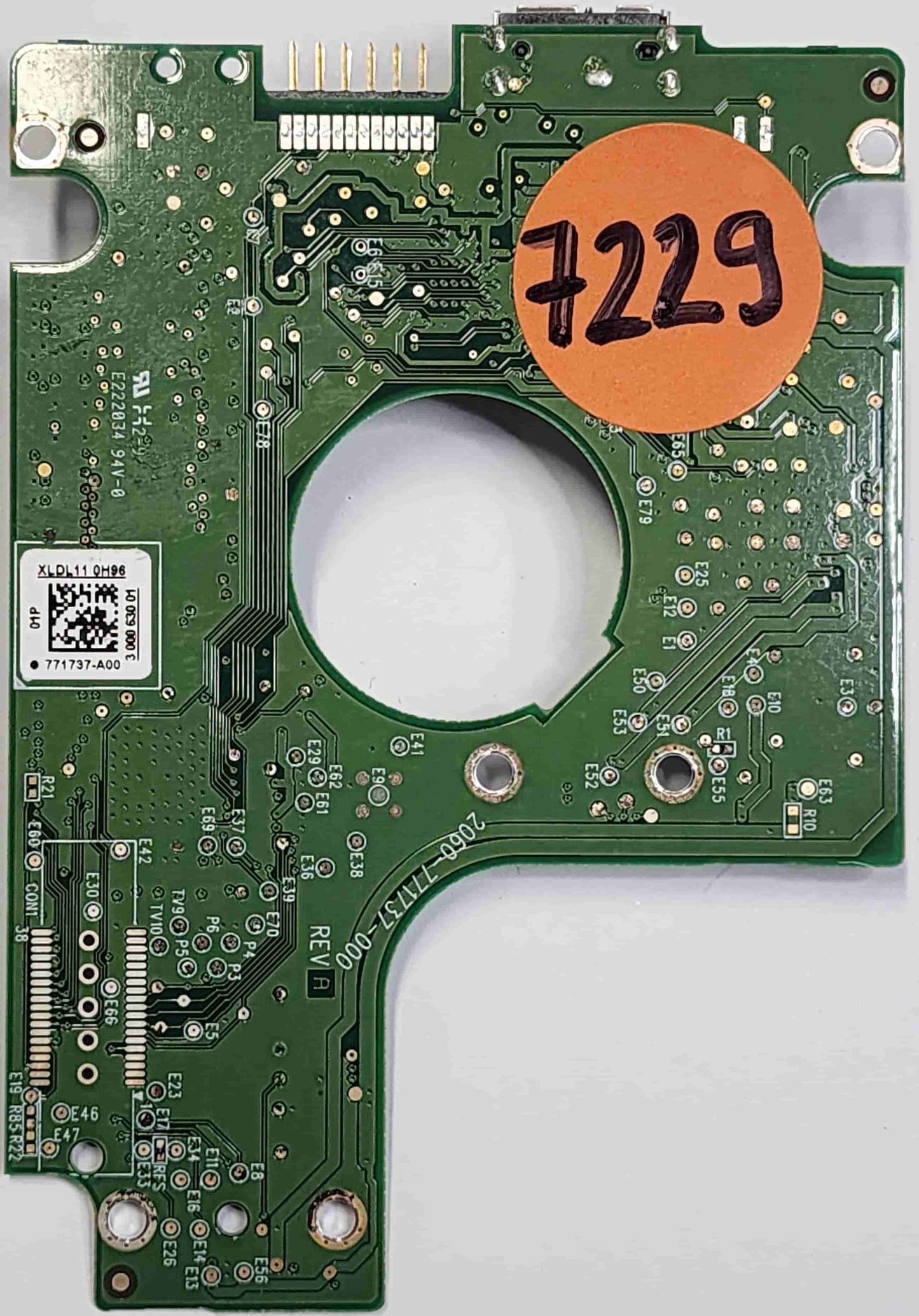 Western Digital WD5000BMVW-11AMCS0 2060-771737-000 REV A  PCB for Sale