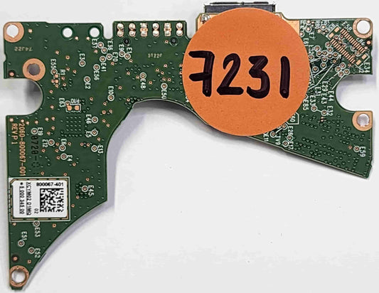 Western Digital WD20SDRW-11VUUS0 2060-800067-001 REV P1  PCB for Sale