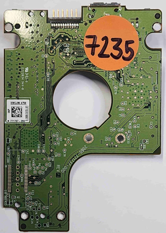Western Digital WD10TMVW-11ZSMS0 2060-771737-000 REV P1  PCB for Sale