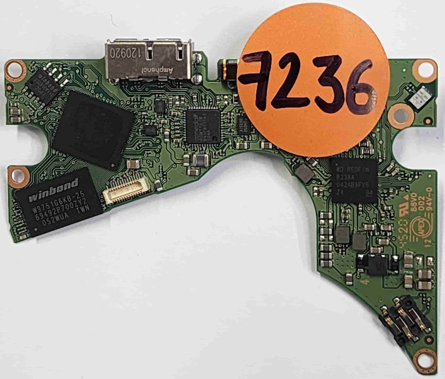 Western Digital WD20SDRW-11VUUS1 2060-800067-001 REV P1  PCB for Sale