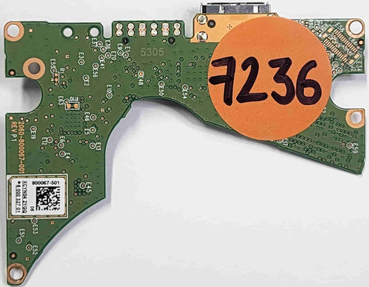 Western Digital WD20SDRW-11VUUS1 2060-800067-001 REV P1  PCB for Sale