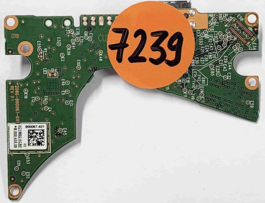 Western Digital WD20SDRW-11VUUS0 2060-800067-001 REV P1  PCB for Sale