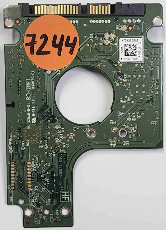 Western Digital WD10TPVT-00U4RT1 2060-771692-005 REV A  PCB for Sale