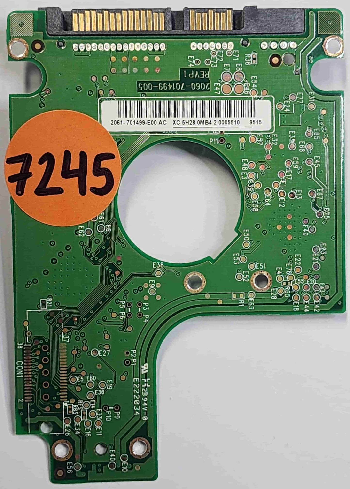 Western Digital WD3200BEVT-22ZCT0 2060-701499-005 REV P1  PCB for Sale