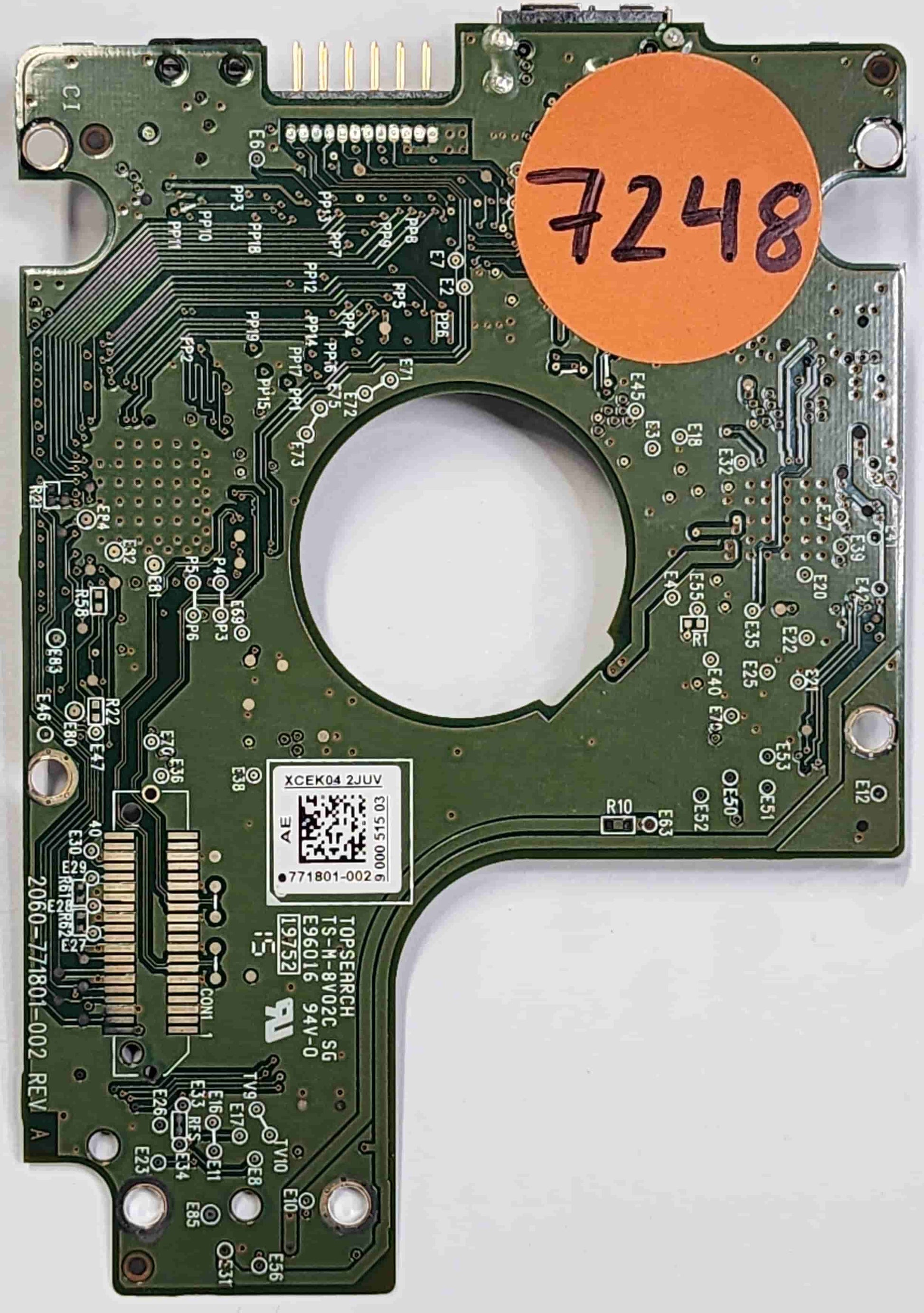 Western Digital WD20NMVW-11W68S0 2060-771801-002 REV A  PCB for Sale