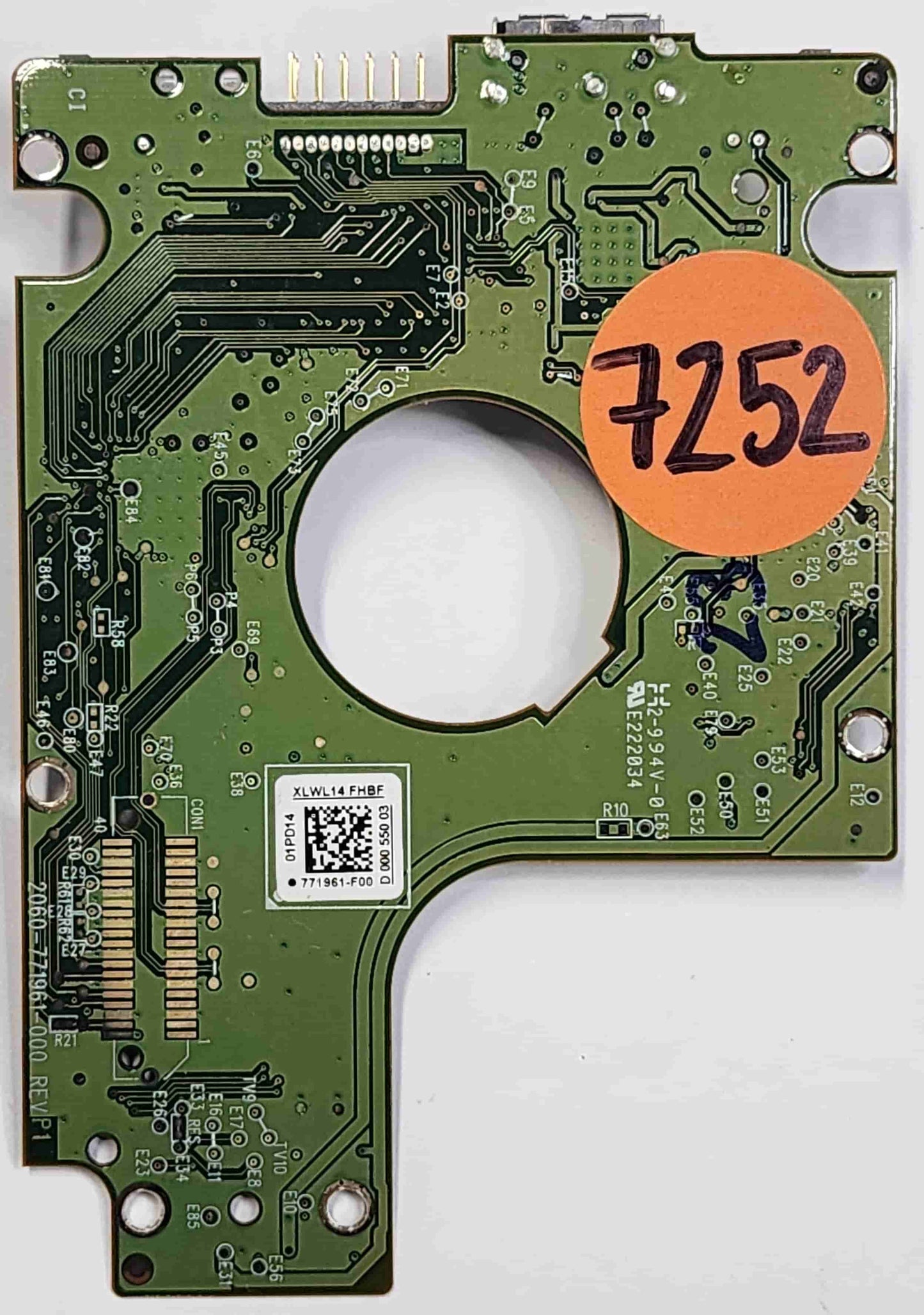 Western Digital WD10JMVW-11AJGS0 2060-771961-000 REV P1  PCB for Sale
