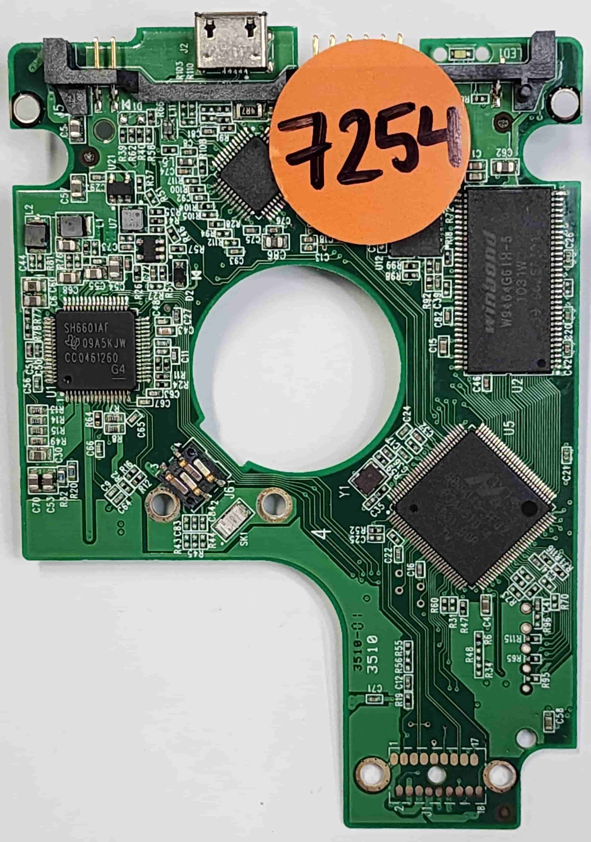 Western Digital WD7500KMVV-11BG7S0 2060-701675-004 REV A  PCB for Sale