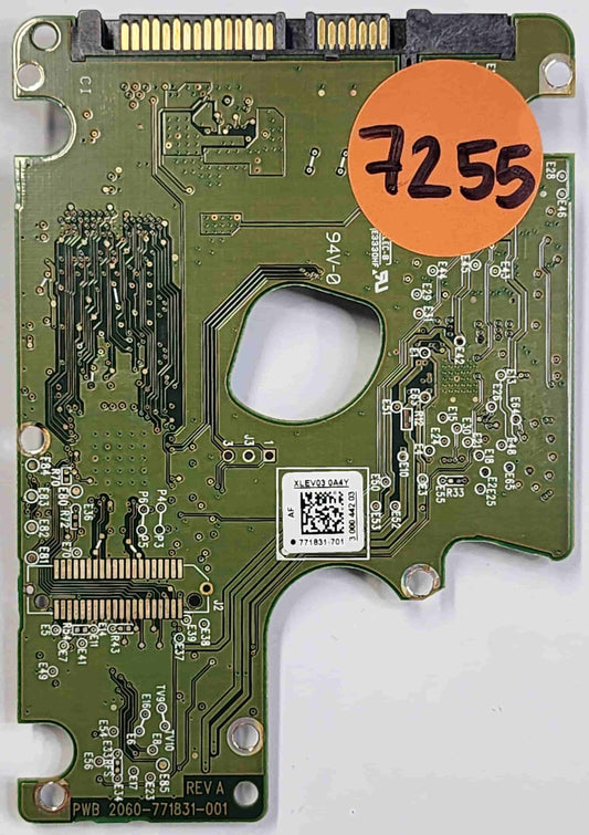 Western Digital WD5000HHTZ-04N21V0 2060-771831-001 REV A  PCB for Sale