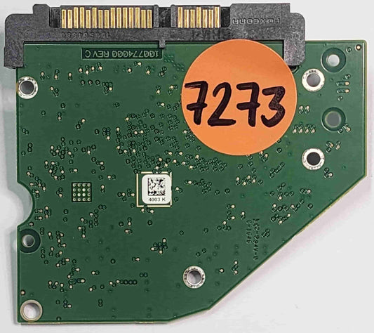 Seagate ST1000DM003 100774000 REV C 1SB102-500 PCB for Sale