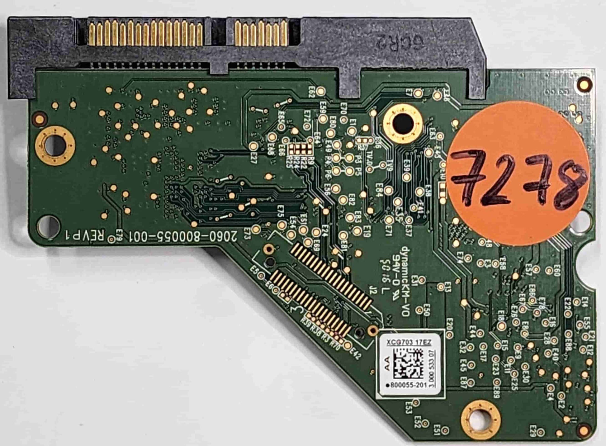 Western Digital WD40EFRX-68N32N0 2060-800055-001 REV P1  PCB for Sale