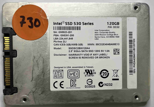 INTEL SSDSC2BW120A4 (730) SSD for Sale