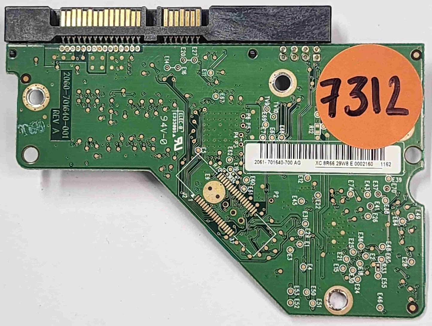 Western Digital WD10EVDS-63U8B0 2060-701640-001 REV  PCB for Sale