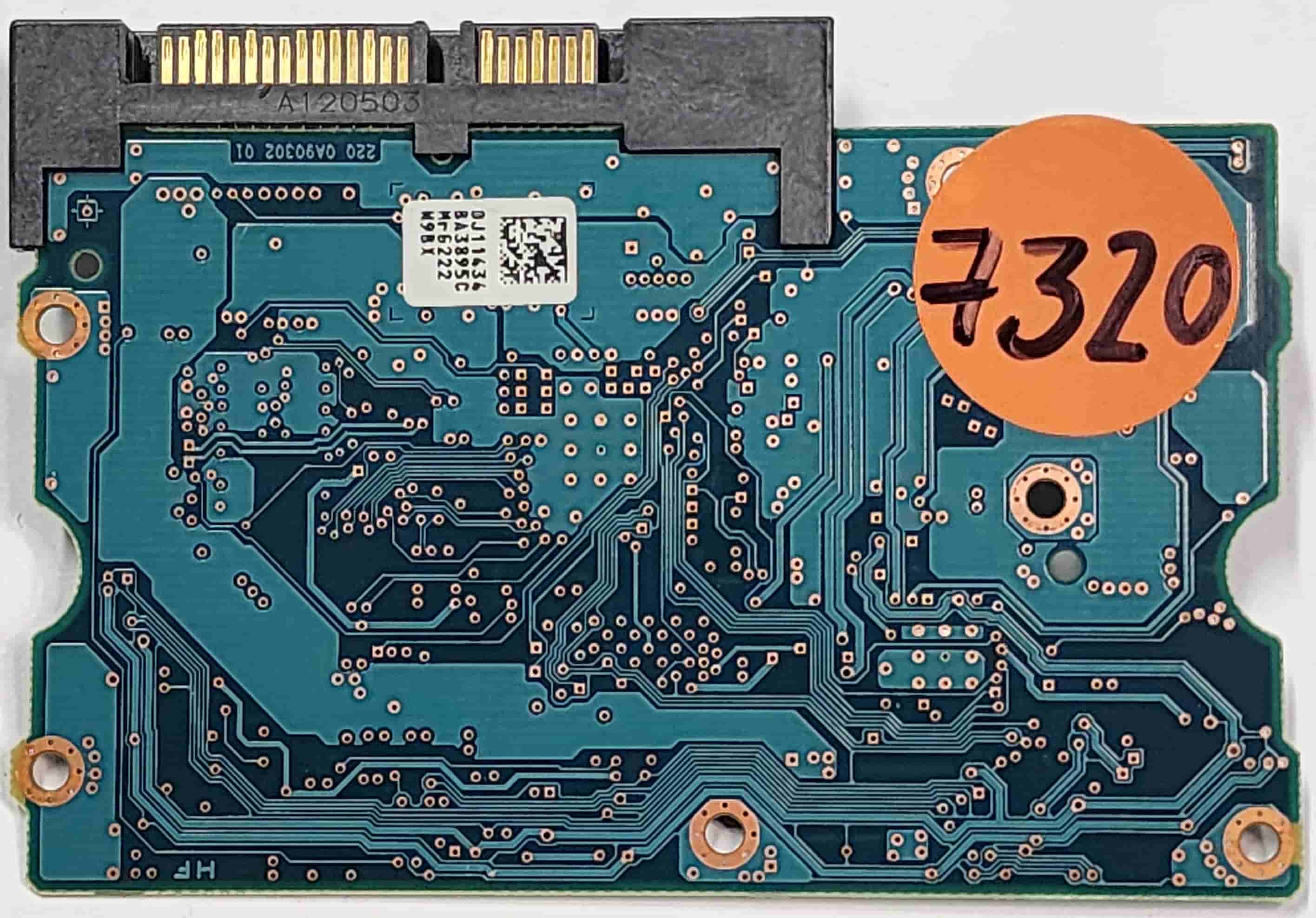 PCB HITACHI 101490 110 0A90233 01 Pour Disque Dur HDS721010CLA632 1To 3.5 Pouces - Occasion