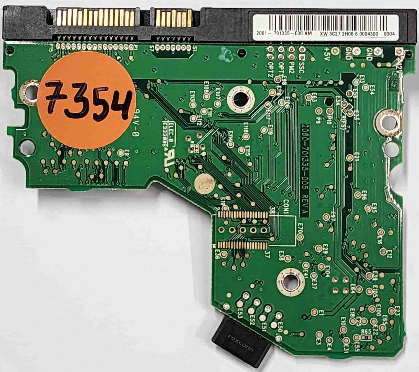 Western Digital WD800JD-75MSA3 2060-701335-005 REV A  PCB for Sale
