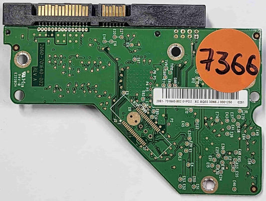 Western Digital WD10EARS-00Y5B1 2060-701640-002 REV A  PCB for Sale