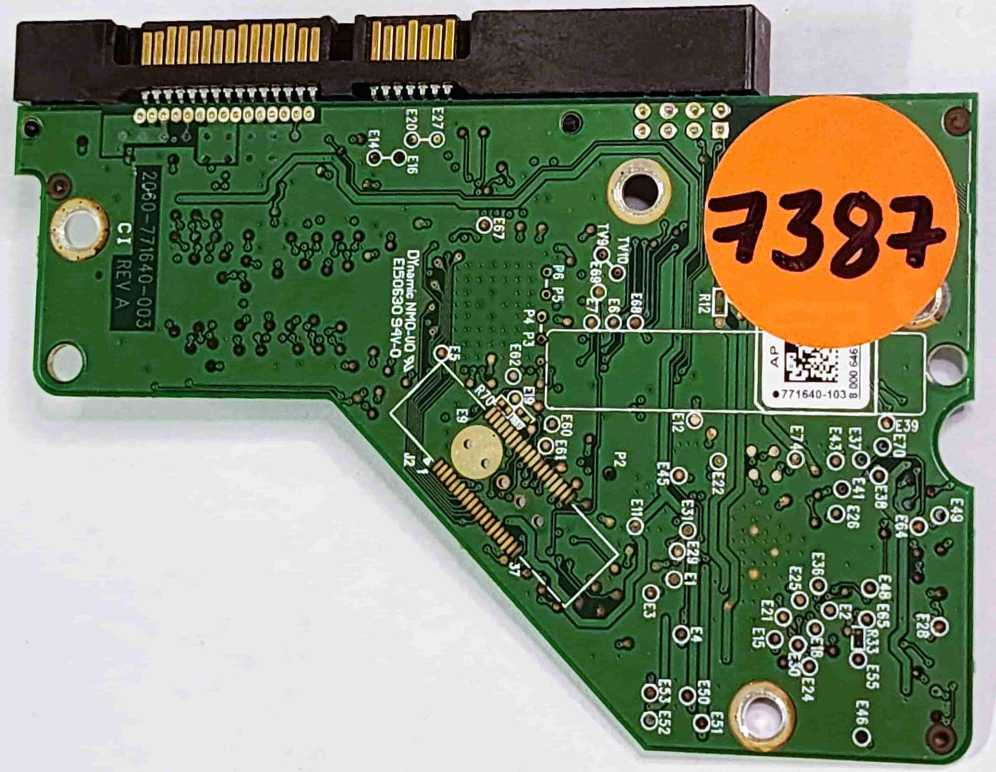 Western Digital WD5000AAKX-60U6AA0 2060-771640-003 REV A 634605-003 PCB for Sale