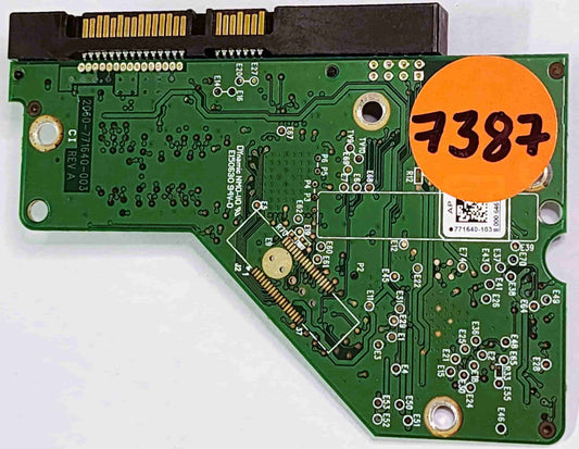 Western Digital WD5000AAKX-60U6AA0 2060-771640-003 REV A 634605-003 PCB for Sale