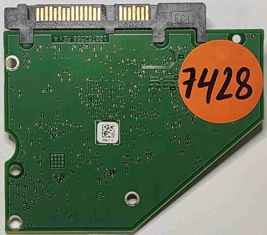 Seagate ST3000DM001 100762568 REV A 1ER166-302 PCB for Sale
