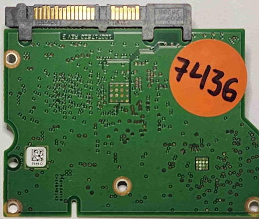 Seagate ST1000DM003 100717520 REV B 1CH162-306 PCB for Sale