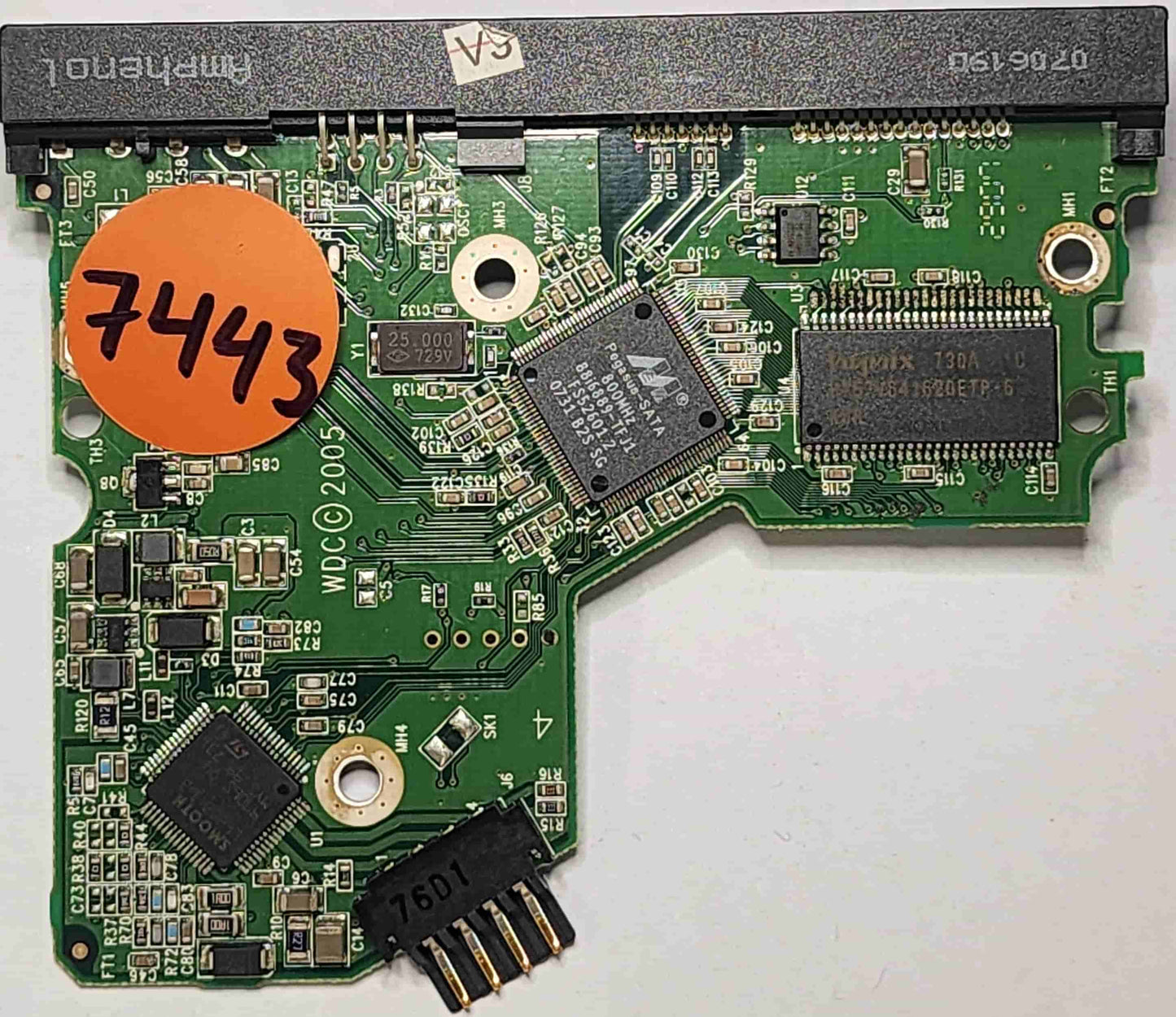 Western Digital WD800JD-75MSA3 2060-701335-005 REV A  PCB for Sale