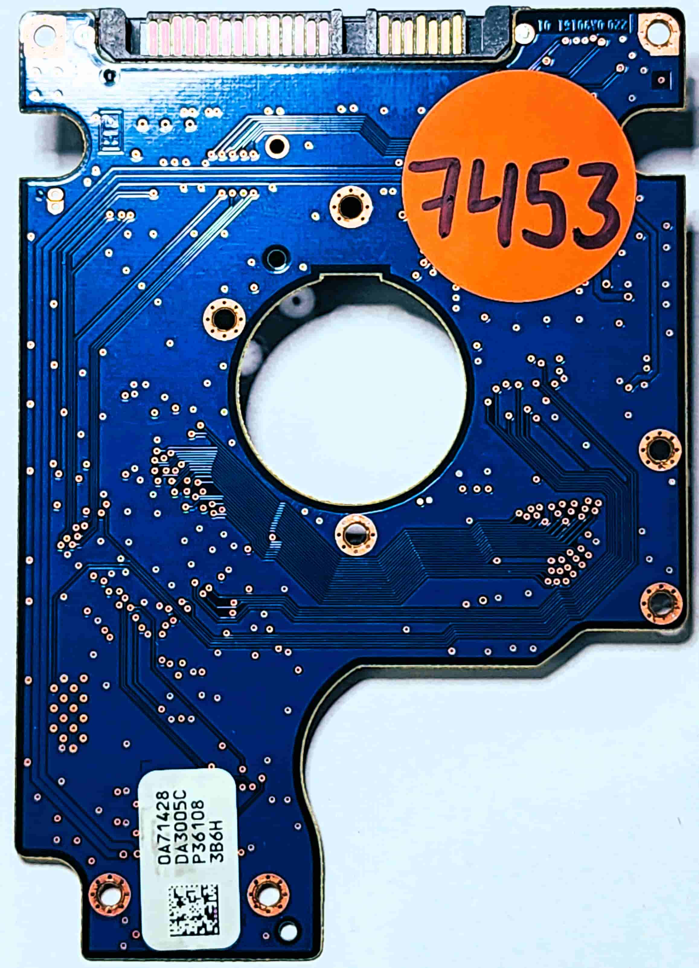 Carte PCB Pour Disque Dur Hitachi HTS547550A9E384 - Référence 200521...0A90269..., Occasion