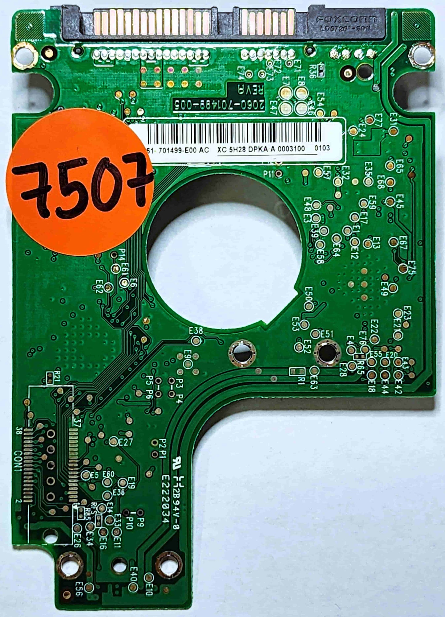 Western Digital WD3200BEVT-22ZCT0 2060-701499-005 REV A  PCB for Sale