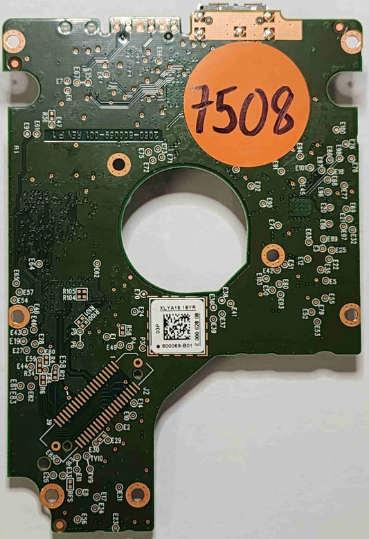 Western Digital WD10SDZW-11UMGS0 2060-800069-001 REV P1  PCB for Sale
