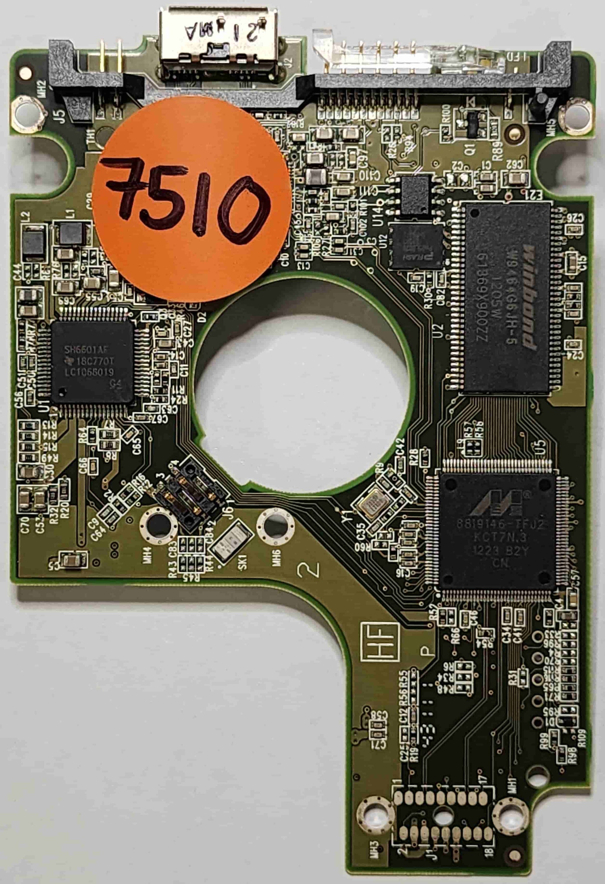 Western Digital WD10TMVW-11ZSMS4 2060-771761-001 REV A  PCB for Sale