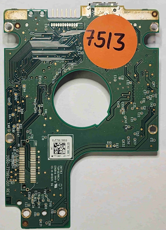 Western Digital WD10JMVW-11AJGS2 2060-771961-001 REV B  PCB for Sale