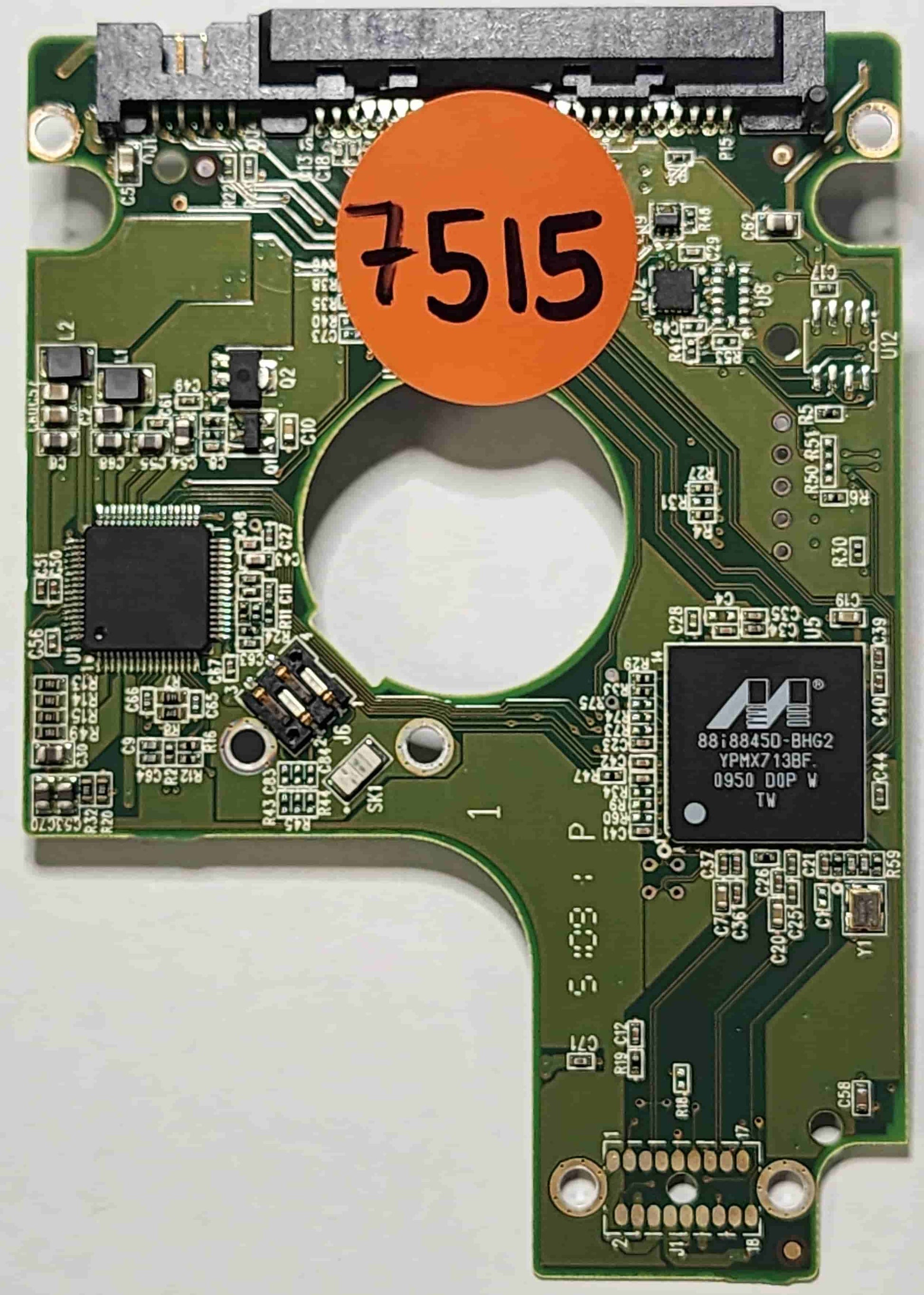 Western Digital WD2500BJKT-75F4T0 2060-771574-001 REV P1  PCB for Sale