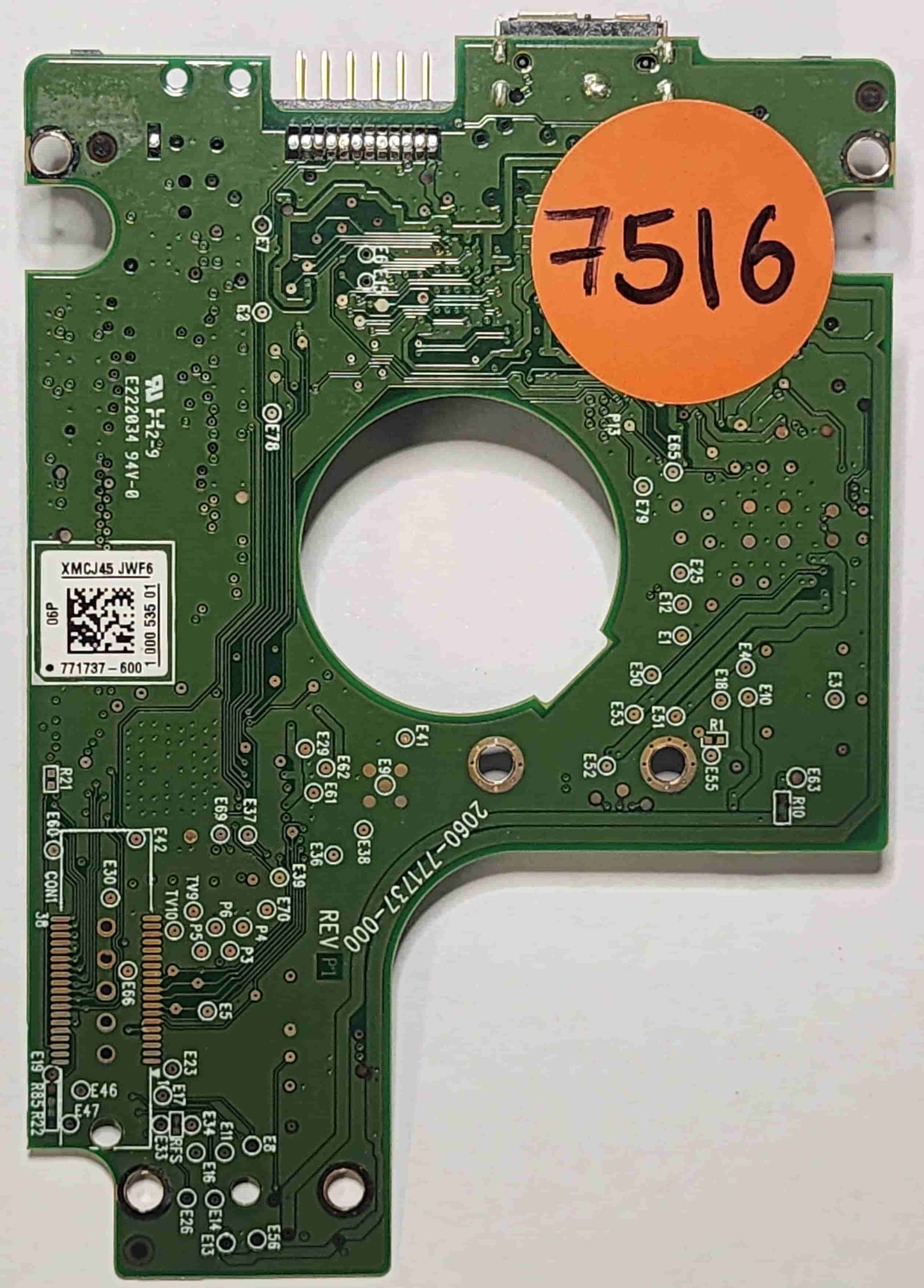 Western Digital WD10TMVW-11ZSMS1 2060-771737-000 REV P1  PCB for Sale