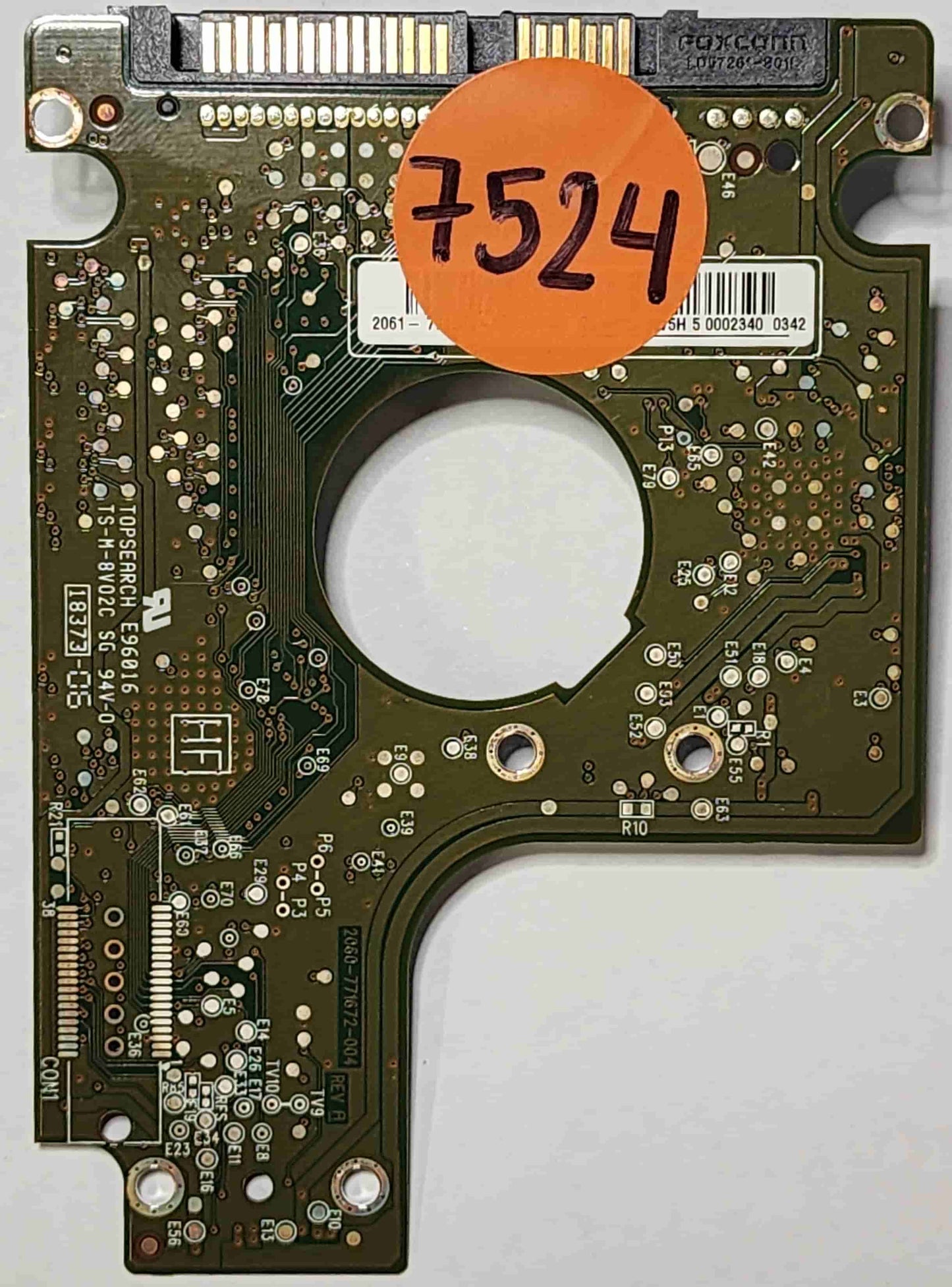 Western Digital WD3200BEVT-00A0RT0 2060-771672-004 REV A  PCB for Sale