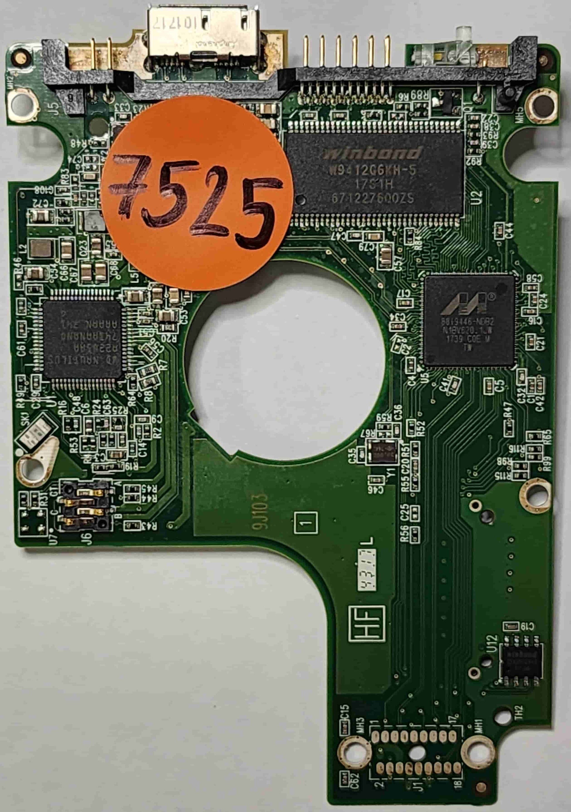 Western Digital WD20NMVW-11EDZS6 2060-771961-001 REV B  PCB for Sale