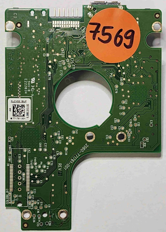 Western Digital WD5000BMVW-11AMCS2 2060-771761-001 REV P1  PCB for Sale