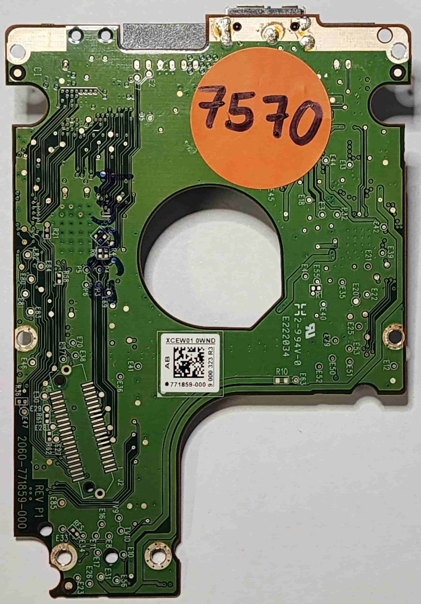 Western Digital WD5000LMVW-11CKRS0 2060-771859-000 REV P1  PCB for Sale