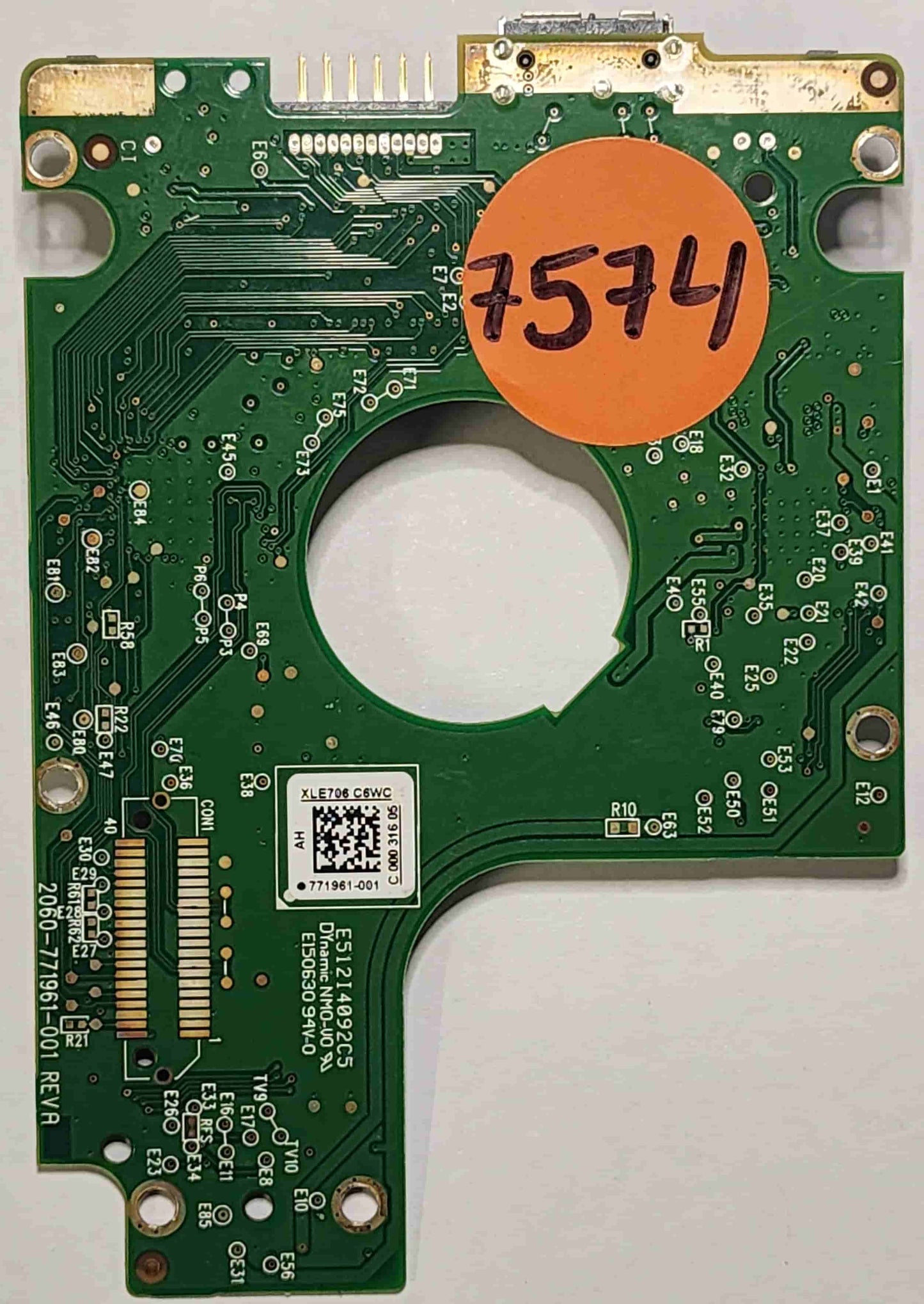 Western Digital WD10JMVW-11AJGS1 2060-771961-001 REV A  PCB for Sale