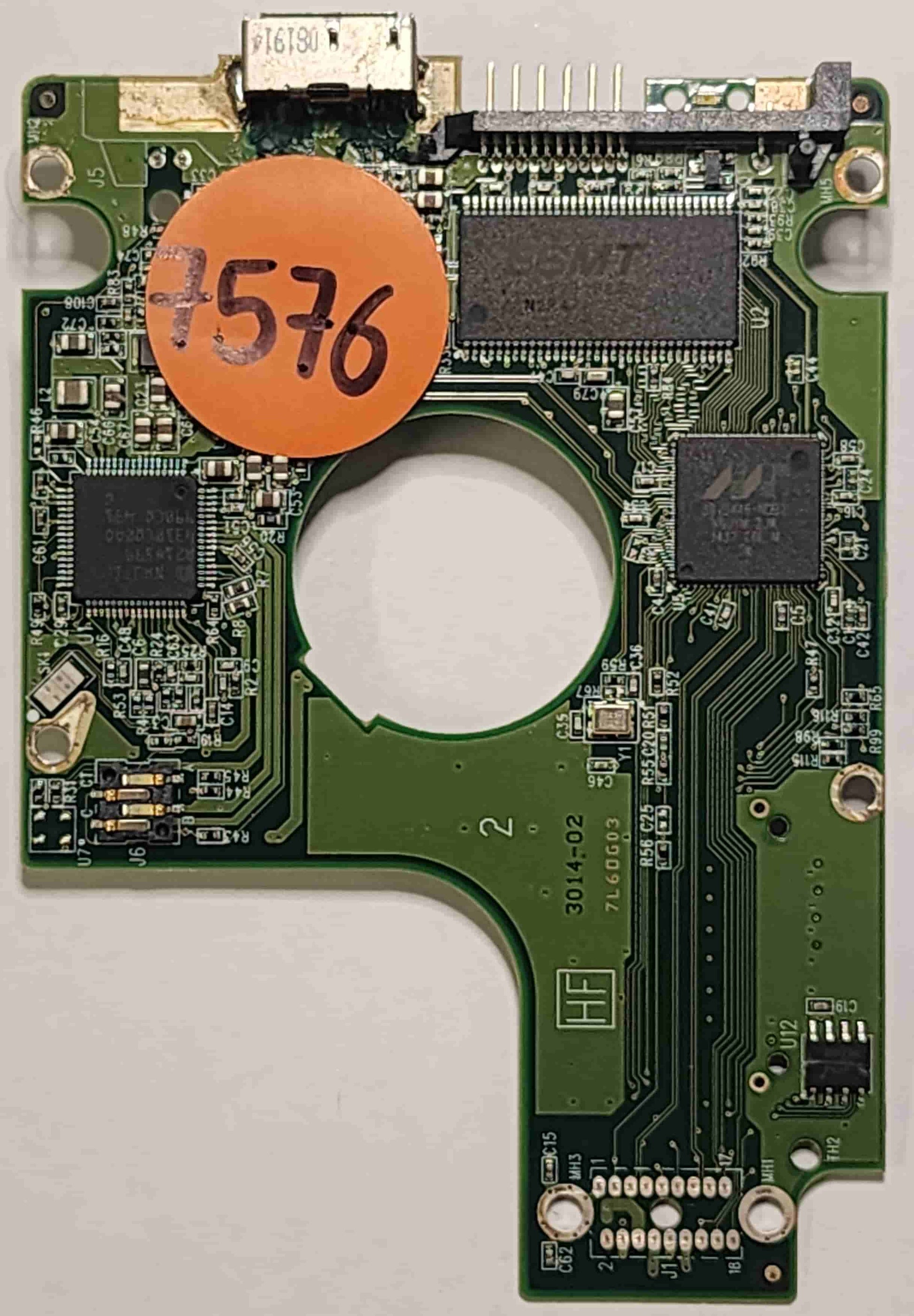 Western Digital WD10JPVX-60JC3T1 2060-771961-001 REV A 726834-002 PCB for Sale
